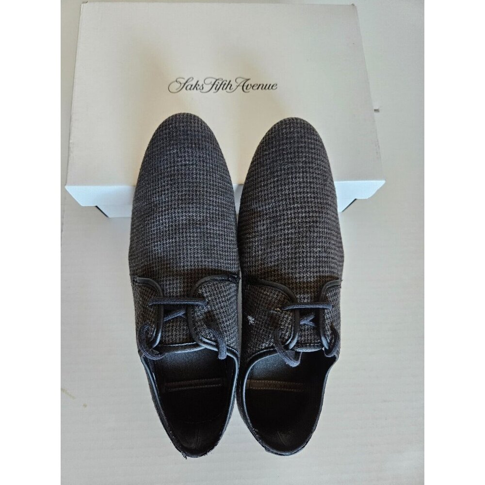 ZARA MAN Formal Houndstooth Tweed Shoes Size 9